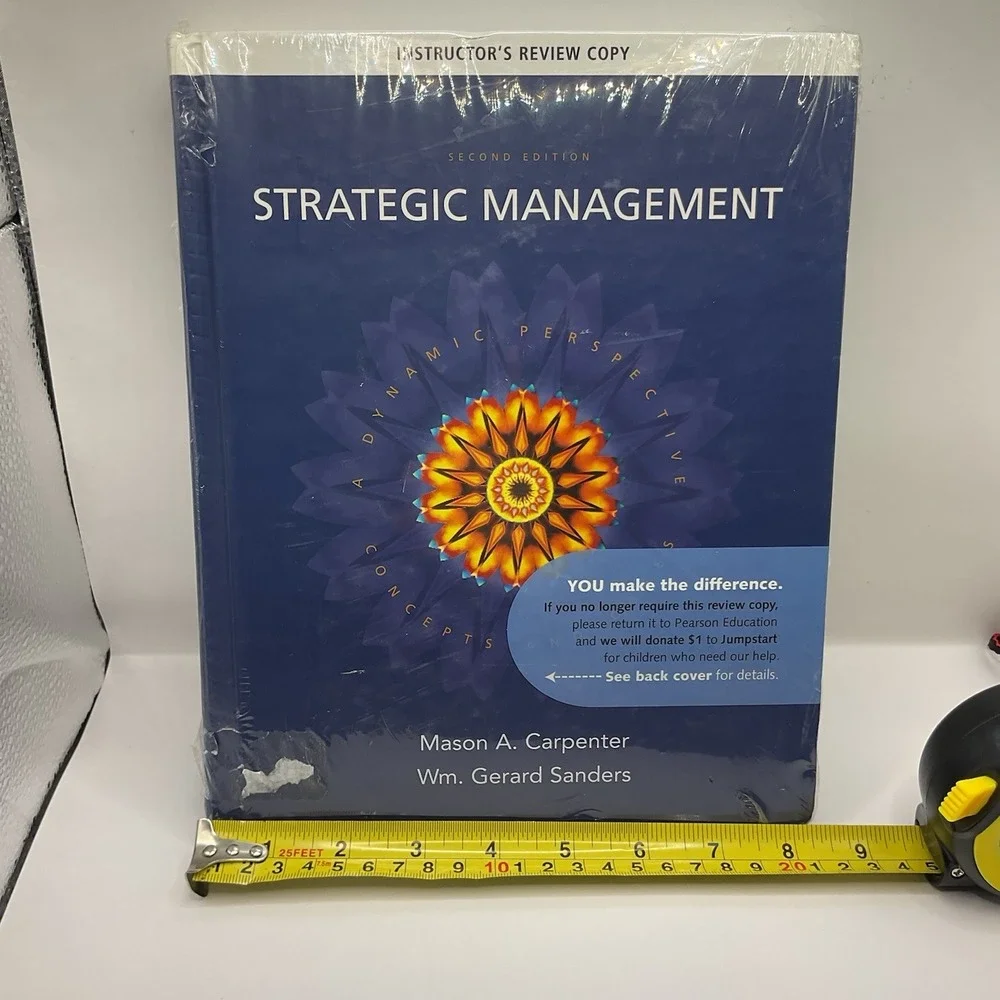 Strategic Management 2nd Edition College Textbook Instrutor Review Copy (Sealed)